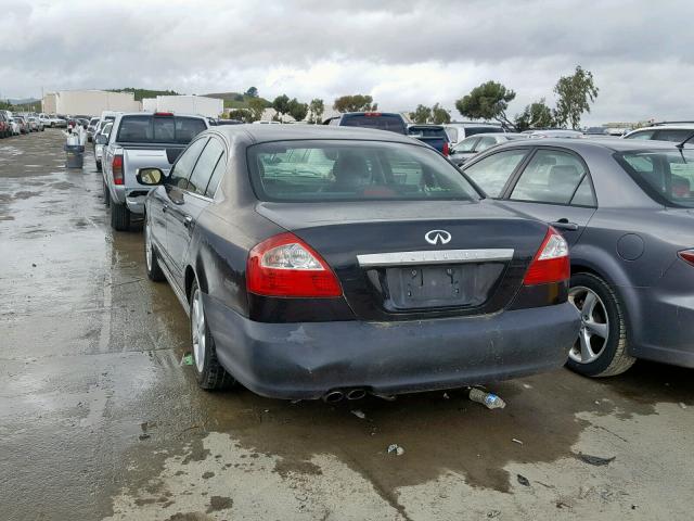 JNKBF01A82M001177 - 2002 INFINITI Q45 BLACK photo 3