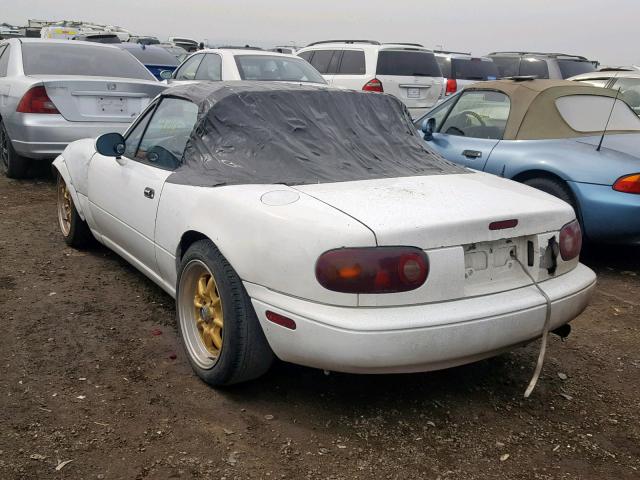 JM1NA3516L0101652 - 1990 MAZDA MX-5 MIATA WHITE photo 3