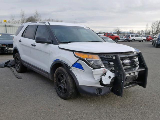 1FM5K8AR4EGB85854 - 2014 FORD EXPLORER P WHITE photo 1