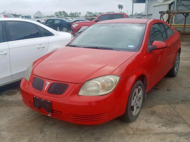 1G2AS18HX97170244 - 2009 PONTIAC G5 RED photo 2