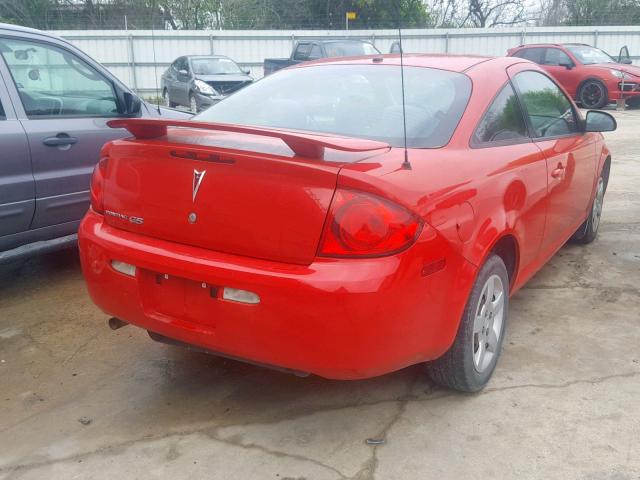1G2AS18HX97170244 - 2009 PONTIAC G5 RED photo 4
