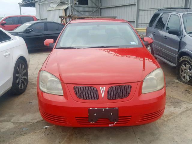 1G2AS18HX97170244 - 2009 PONTIAC G5 RED photo 9