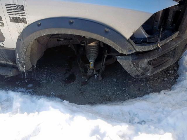 1C6RR7YT5GS233026 - 2016 RAM 1500 REBEL ვერცხლისფერი ფოტო 9