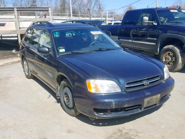 4S3BH635XY7303978 - 2000 SUBARU LEGACY L BLUE photo 1