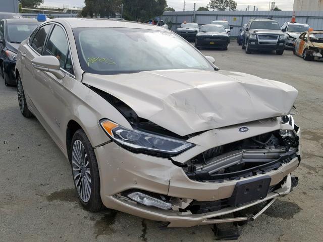 3FA6P0SU5HR294549 - 2017 FORD FUSION TIT GOLD photo 1