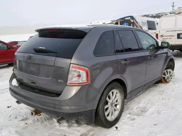 2FMDK3JC0ABB20530 - 2010 FORD EDGE SEL GRAY photo 4