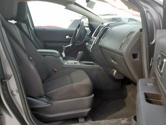 2FMDK3JC0ABB20530 - 2010 FORD EDGE SEL GRAY photo 5