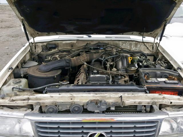 JT6HJ88J1V0173195 - 1997 LEXUS LX 450 WHITE photo 7