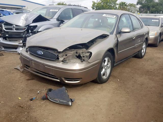 1FAFP55S04G105623 - 2004 FORD TAURUS SES BROWN photo 2