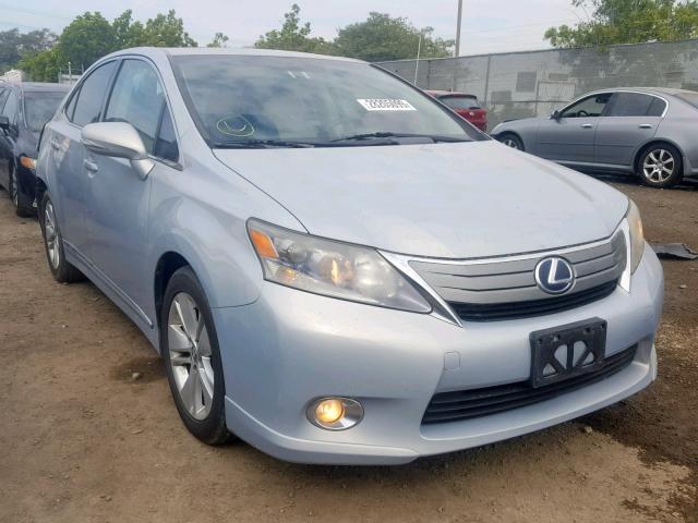 JTHBB1BA3A2025428 - 2010 LEXUS HS 250H SILVER photo 1