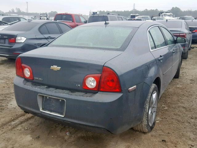1G1ZG57B894260300 - 2009 CHEVROLET MALIBU LS GRAY photo 4