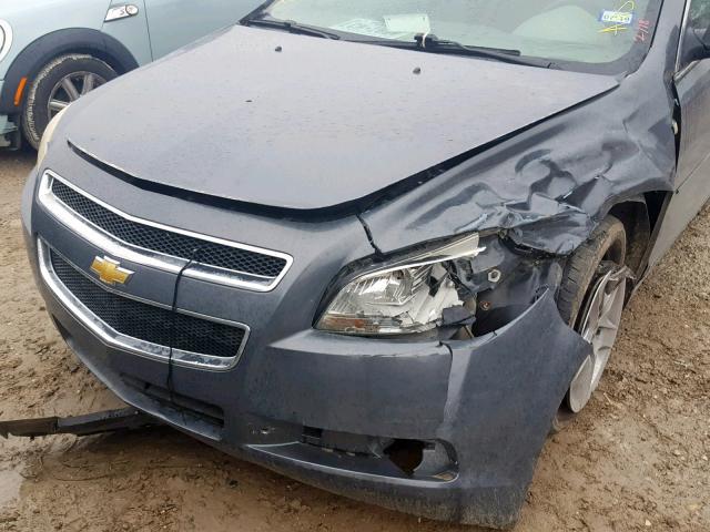 1G1ZG57B894260300 - 2009 CHEVROLET MALIBU LS GRAY photo 9