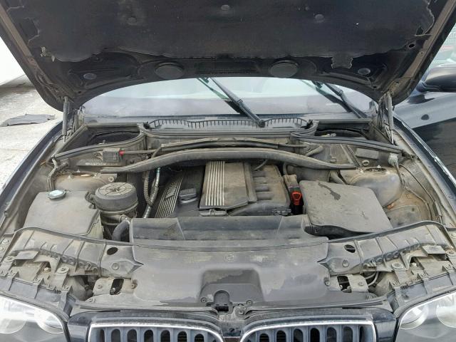 WBXPA73434WC37268 - 2004 BMW X3 2.5I BLACK photo 7