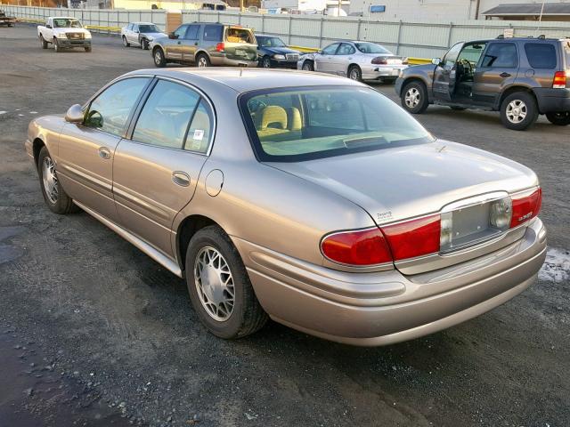 1G4HP54K434200637 - 2003 BUICK LESABRE CU BEIGE photo 3