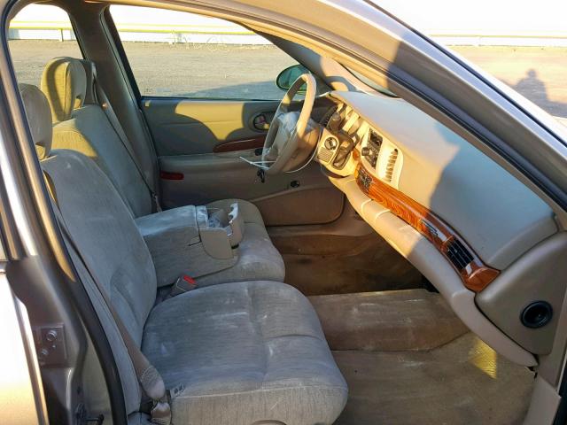 1G4HP54K434200637 - 2003 BUICK LESABRE CU BEIGE photo 5