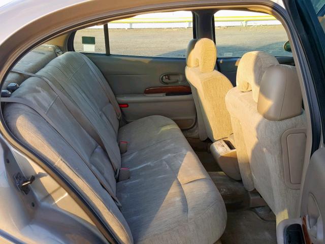 1G4HP54K434200637 - 2003 BUICK LESABRE CU BEIGE photo 6