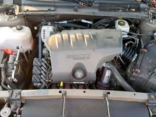 1G4HP54K434200637 - 2003 BUICK LESABRE CU BEIGE photo 7