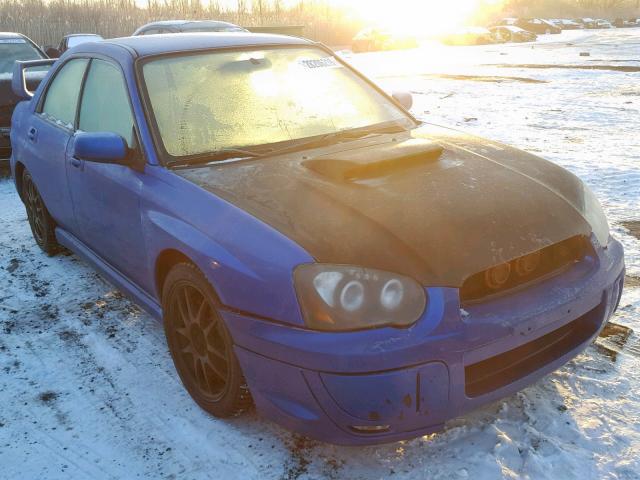 JF1GD29603G507343 - 2003 SUBARU IMPREZA BLUE photo 1