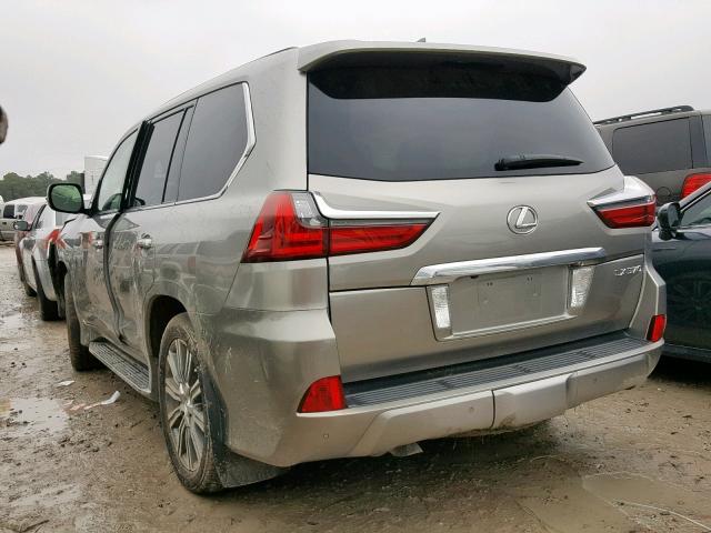 JTJHY7AX2G4211796 - 2016 LEXUS LX 570 BROWN photo 3