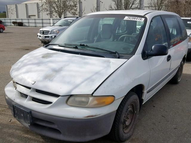 2B4FP25BXVR203290 - 1997 DODGE CARAVAN WHITE photo 2