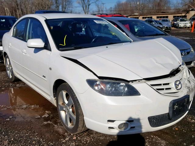 JM1BK324761438148 - 2006 MAZDA 3 S WHITE photo 1