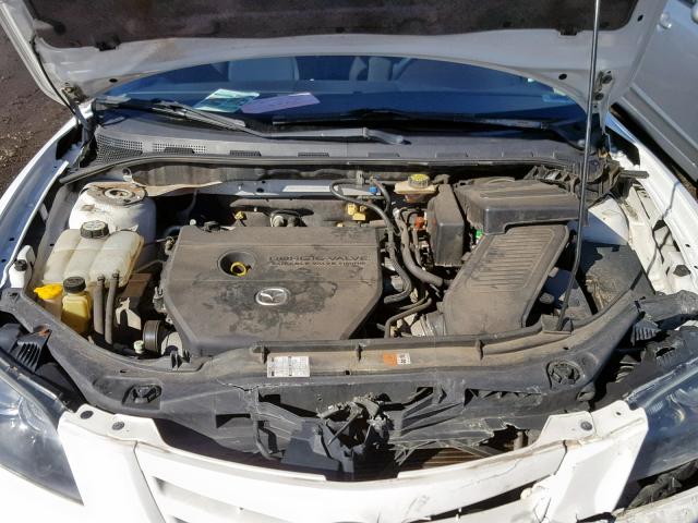 JM1BK324761438148 - 2006 MAZDA 3 S WHITE photo 7