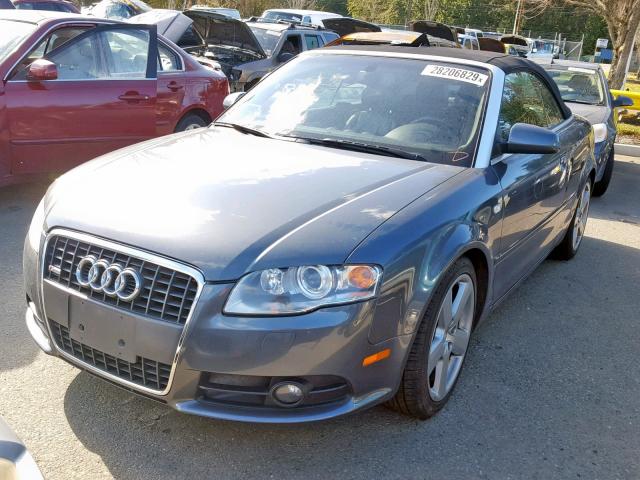 WAUAF48H59K006718 - 2009 AUDI A4 2.0T CA GRAY photo 2