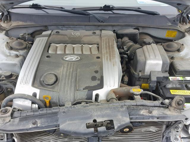 KMHFU45E92A203391 - 2002 HYUNDAI XG 350 SILVER photo 7