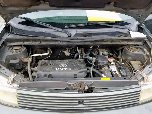 JTLKT334940139862 - 2004 TOYOTA SCION XB CHARCOAL photo 7