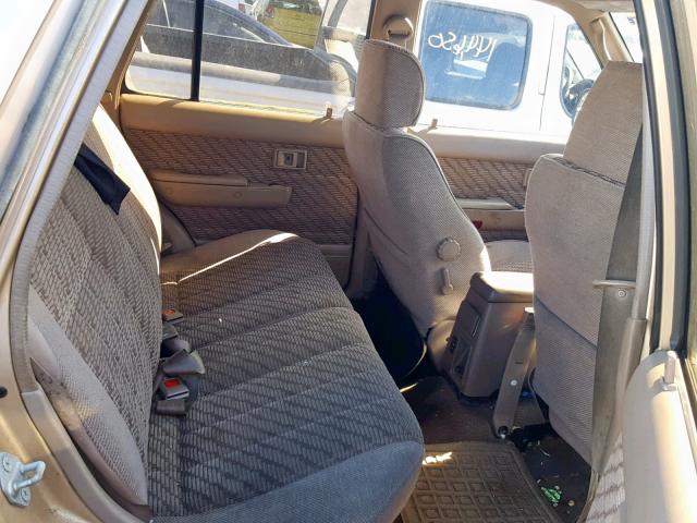 JT3VN29V2S0060404 - 1995 TOYOTA 4RUNNER VN TAN photo 6