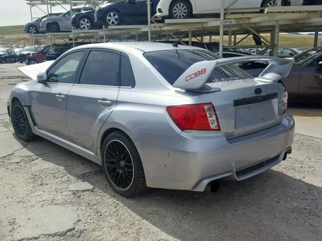 JF1GV7E69EG011637 - 2014 SUBARU IMPREZA WR SILVER photo 3