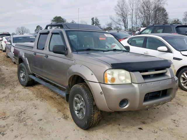 1N6ED29X94C424462 - 2004 NISSAN FRONTIER C GRAY photo 1