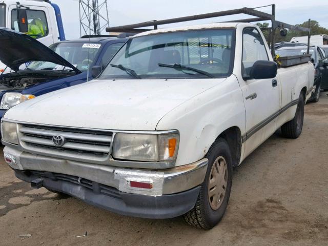 JT4VD11G8S0006563 - 1995 TOYOTA T100 1 TON WHITE photo 2