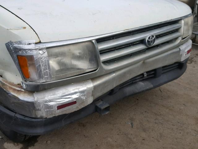 JT4VD11G8S0006563 - 1995 TOYOTA T100 1 TON WHITE photo 9