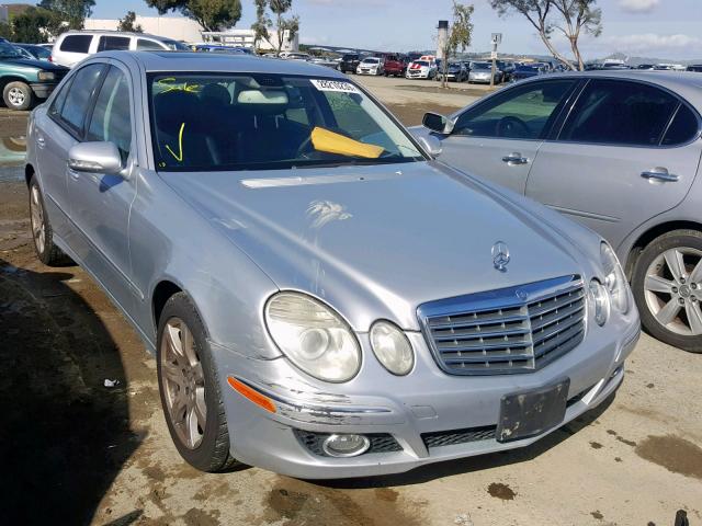 WDBUF56X07B075571 - 2007 MERCEDES-BENZ E 350 SILVER photo 1