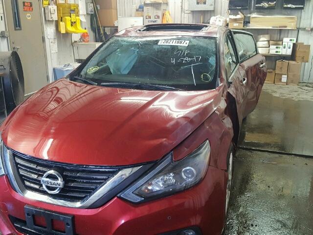 1N4BL3AP8GC153575 - 2016 NISSAN ALTIMA 3.5 BURGUNDY photo 9