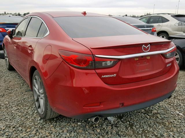 JM1GJ1W61E1123630 - 2014 MAZDA 6 GRAND TO RED photo 3