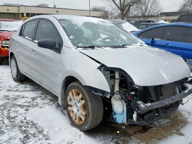 3N1AB6AP6BL606568 - 2011 NISSAN SENTRA 2.0 SILVER photo 1