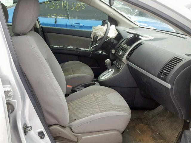 3N1AB6AP6BL606568 - 2011 NISSAN SENTRA 2.0 SILVER photo 5