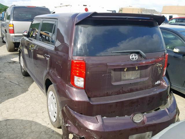 JTLZE4FEXCJ000948 - 2012 TOYOTA SCION XB იასამნისფერი ფოტო 3