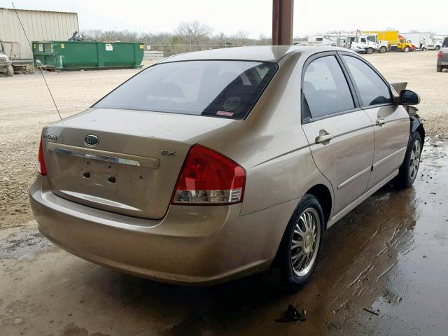 KNAFE121575426252 - 2007 KIA SPECTRA EX SILVER photo 4