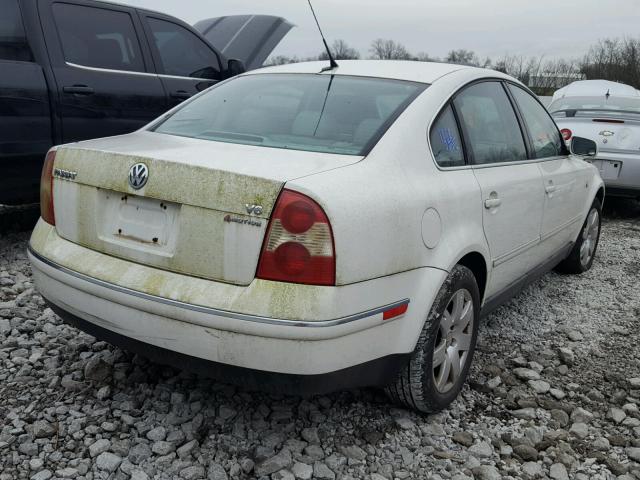 WVWTH63B71P143753 - 2001 VOLKSWAGEN PASSAT GLX 白色 照片 4