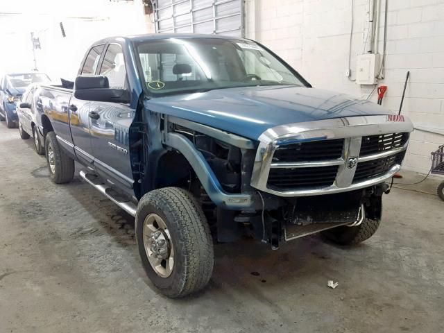 3D7LX38C26G117811 - 2006 DODGE RAM 3500 S BLUE photo 1