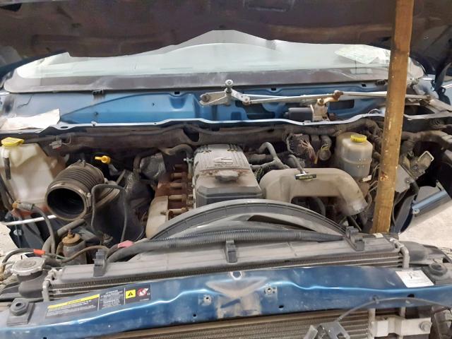 3D7LX38C26G117811 - 2006 DODGE RAM 3500 S BLUE photo 7