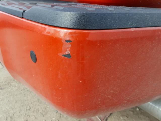 5TFUY5F19HX598454 - 2017 TOYOTA TUNDRA DOU ORANGE photo 9