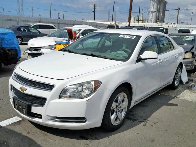 1G1ZC5EB1AF110293 - 2010 CHEVROLET MALIBU 1LT 白色 照片 2