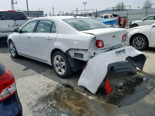 1G1ZC5EB1AF110293 - 2010 CHEVROLET MALIBU 1LT 白色 照片 3