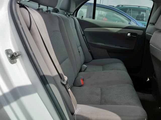 1G1ZC5EB1AF110293 - 2010 CHEVROLET MALIBU 1LT 白色 照片 6