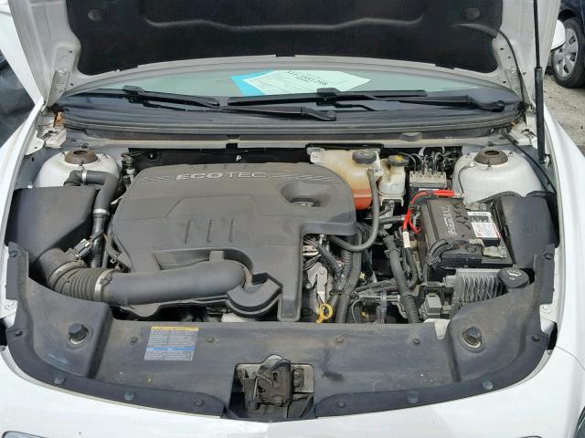 1G1ZC5EB1AF110293 - 2010 CHEVROLET MALIBU 1LT 白色 照片 7