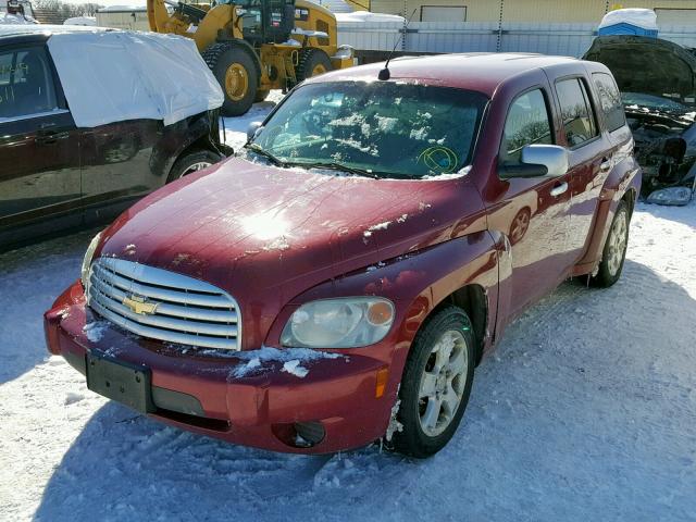 3GNDA23D56S627388 - 2006 CHEVROLET HHR LT RED photo 2